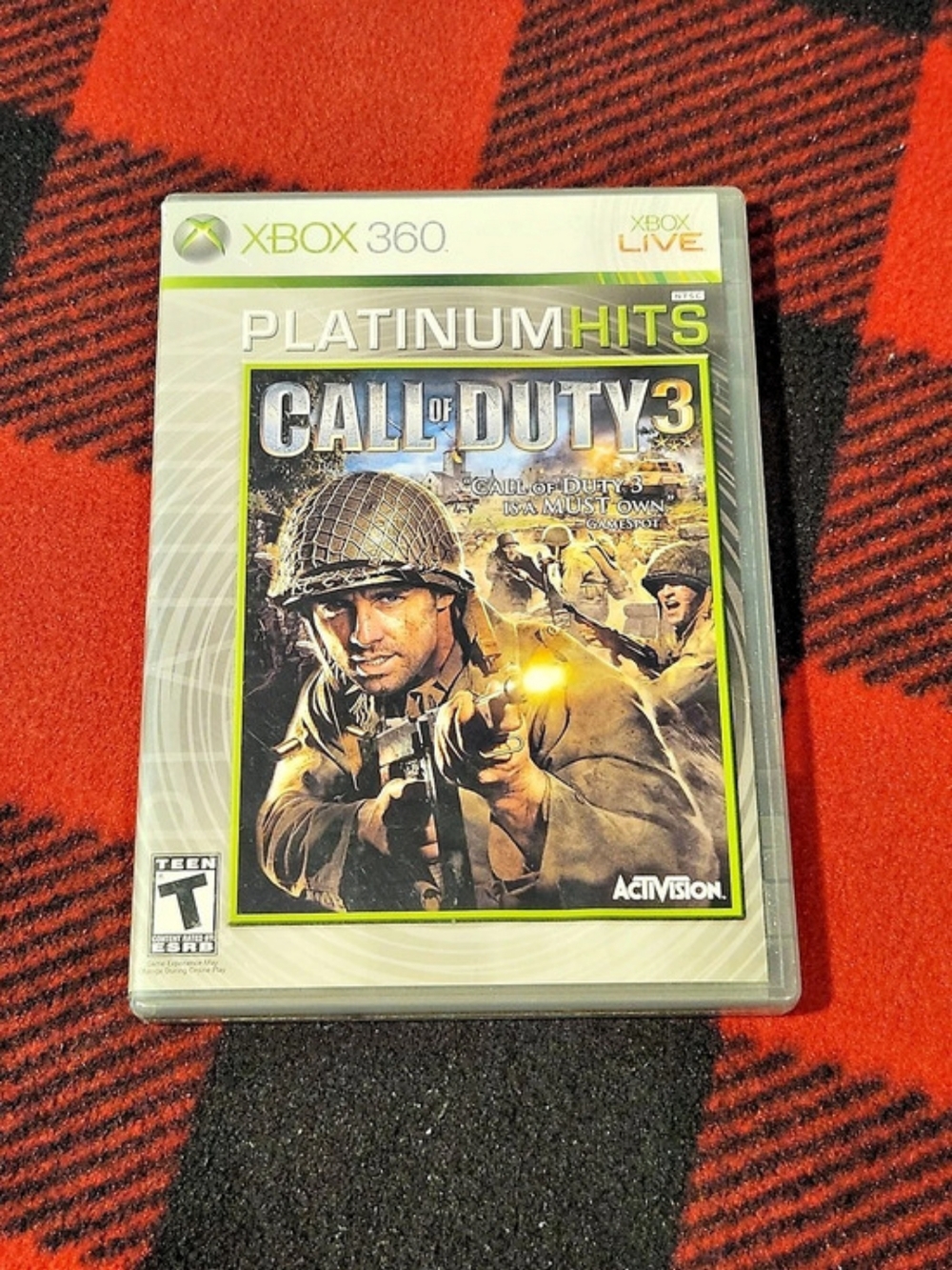 Call of Duty 3 -- Platinum Hits (Microsoft Xbox 360, 2008)